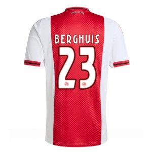 Fotbalové Dres Ajax Steven Berghuis #23 Domácí Oblečení 2025-26 Krátký Rukáv